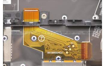 Lenovo 5M11C40993 C-Cover with keyboard, Arabic, Grey, WWAN, US