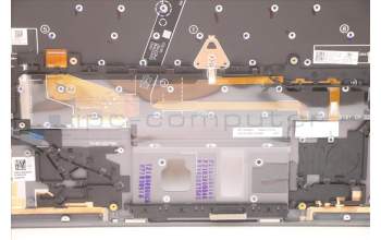 Lenovo 5M11C41000 C-Cover with keyboard, Greek, Storm Grey, WWAN, US