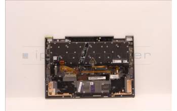 Lenovo 5M11C41002 C-Cover with keyboard, Hungarian, Grey, WWAN, UK