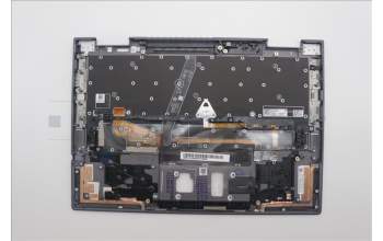 Lenovo 5M11C41004 C-Cover with keyboard, Italian, Storm Grey, WWAN, UK