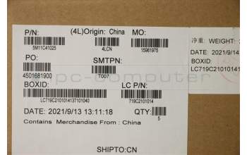 Lenovo 5M11C41025 MECH_ASM KBD BZL,WL,GY,SRX,CSA