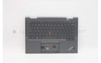 Lenovo 5M11C41060 MECH_ASM KBD BZL,WW,GY,SRX,ENG