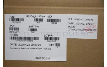 Lenovo 5M11C41076 MECH_ASM KBD BZL,WW,GY,SRX,ITA