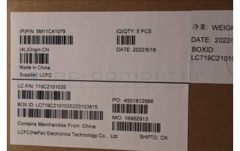 Lenovo 5M11C41079 MECH_ASM KBD BZL,WW,GY,SRX,RUS