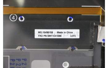 Lenovo 5M11C41086 MECH_ASM KBD BZL,WW,GY,SRX,JPN