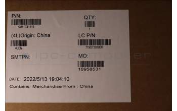 Lenovo 5M11C41119 Lenovo LCD Module,14\",WQUXGA,Touch,Anti-reflection,Anti-Smudge,OLED,w/FHD Hybrid Camera