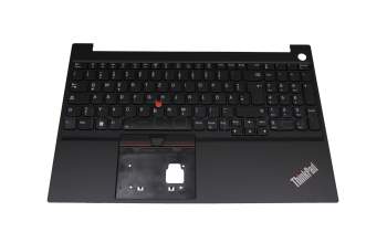 5M11C43774 Original Lenovo Tastatur inkl. Topcase DE (deutsch) schwarz/schwarz mit Backlight und Mouse-Stick