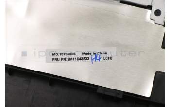 Lenovo 5M11C43833 MECH_ASM KB C THAI BKLT(PMX)PT FP US BK