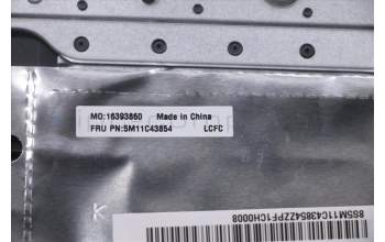 Lenovo 5M11C43854 MECH_ASM KB C UKR BKLT(PMX)PT FP US BK