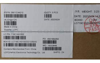 Lenovo 5M11C44212 MECH_ASM KB C ENG(TSG)PT USBK