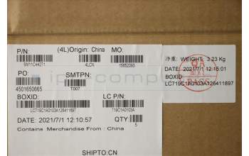 Lenovo 5M11C44271 MECH_ASM KB C TUR(PMX)PT UKBK