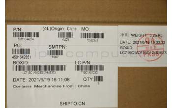 Lenovo 5M11C44274 MECH_ASM KB C UK(PMX)PT UKBK