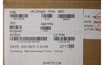 Lenovo 5M11C47365 MECH_ASM KB C TC(PMX)PT FPR USBK