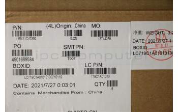 Lenovo 5M11C47392 MECH_ASM KB C ENG BKLT(PMX)PT USBK