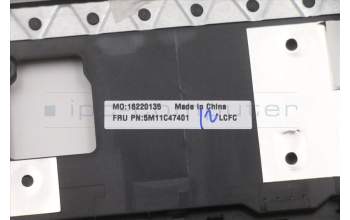 Lenovo 5M11C47401 MECH_ASM KB C BEL BKLT(PMX)PT UKBK