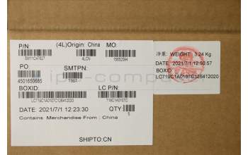 Lenovo 5M11C47627 MECH_ASM KB C GRE BKLT(PMX)PT FPR USBK