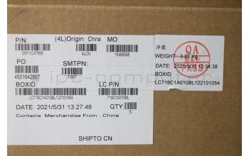 Lenovo 5M11C47666 MECH_ASM KB C UK BKLT(PMX)PT FPR UKBK