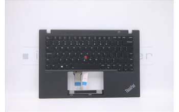 Lenovo 5M11C47912 MECH_ASM KBD W/C EUROENG BKLT(SUN) US BK
