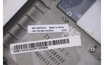 Lenovo 5M11C47912 MECH_ASM KBD W/C EUROENG BKLT(SUN) US BK