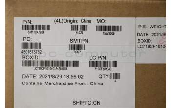 Lenovo 5M11C47924 MECH_ASM KBD W/C GER BKLT(SUN) UK BK