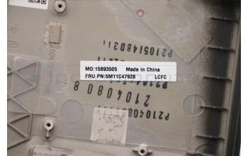 Lenovo 5M11C47928 MECH_ASM KBD W/C GRE BKLT(SUN) US BK