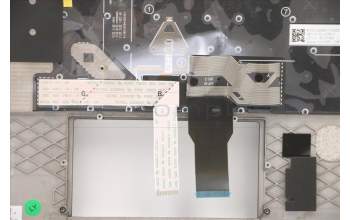 Lenovo 5M11C47944 MECH_ASM KBD W/C INDENG BKLT(SUN) US BK