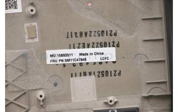 Lenovo 5M11C47948 MECH_ASM KBD W/C ITA BKLT(SUN) UK BK