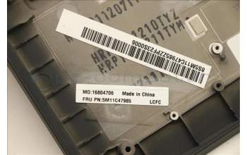 Lenovo 5M11C47985 MECH_ASM KBD W/C SWE/FIN BKLT(CHY) UK BK