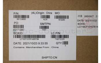 Lenovo 5M11C48000 MECH_ASM KBD W/C THAI BKLT(SUN) US BK