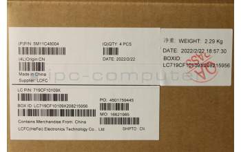 Lenovo 5M11C48004 MECH_ASM KBD W/C TUR BKLT(SUN) UK BK