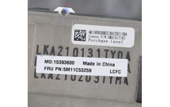 Lenovo 5M11C53259 MECH_ASM GRP KBD BZL,THAI,WL,DB,CHY