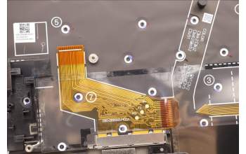 Lenovo 5M11C53266 MECH_ASM GRP KBD BZL,BRL,WW,DB,CHY