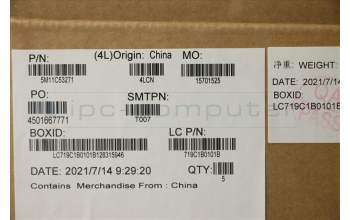 Lenovo 5M11C53271 MECH_ASM GRP KBD BZL,ENG,WW,DB,CHY