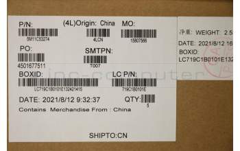 Lenovo 5M11C53274 MECH_ASM GRP KBD BZL,FRA,WW,DB,CHY