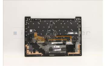 Lenovo 5M11C53275 C-Cover with keyboard, French, Deep Black, WWAN, US