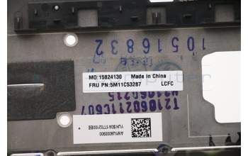 Lenovo 5M11C53287 MECH_ASM GRP KBD BZL,NORDIC,WW,DB,CHY