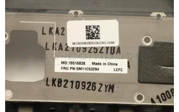 Lenovo 5M11C53294 MECH_ASM GRP KBD BZL,TC,WW,DB,CHY