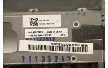 Lenovo 5M11C53296 MECH_ASM GRP KBD BZL,TUR,WW,DB,CHY