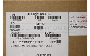 Lenovo 5M11C53304 MECH_ASM GRP KBD BZL,CSA,WL,DB,SUN