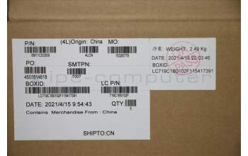 Lenovo 5M11C53309 MECH_ASM GRP KBD BZL,EURO ENG,WL,DB,SUN