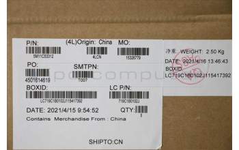Lenovo 5M11C53312 MECH_ASM GRP KBD BZL,GER,WL,DB,SUN