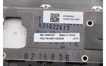 Lenovo 5M11C53336 MECH_ASM GRP KBD BZL,ARA,WW,DB,SUN