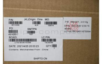 Lenovo 5M11C53362 MECH_ASM GRP KBD BZL,SLV,WW,DB,SUN
