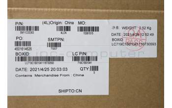 Lenovo 5M11C53363 MECH_ASM GRP KBD BZL,SPA,WW,DB,SUN