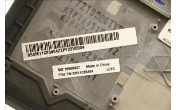 Lenovo 5M11C85464 MECH_ASM KBD W/C LA SPA BKLT(SUN) UKWWBK