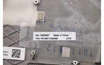 Lenovo 5M11C85468 C-Cover with keyboard, Norwegian, Black, Backlight, WWAN, UK