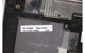 Lenovo 5M11C85537 MECH_ASM KBD W/C ENG BKLT(CHY) US GY