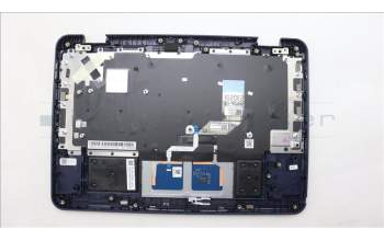 Lenovo 5M11C85608 C-Cover with keyboard, Norwegian, Black, ClickPad, NO WWAN, NO WLAN, UK