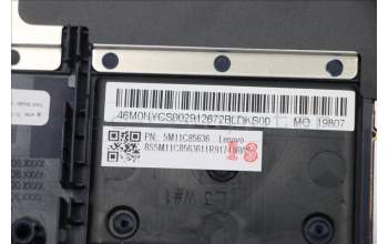 Lenovo 5M11C85636 C-Abdeckung mit Tastatur, Französisch, Schwarz, Kein WWAN