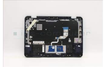 Lenovo 5M11C85680 C-Cover with keyboard, Hungarian, Black, NO WWAN, NO WLAN, UK